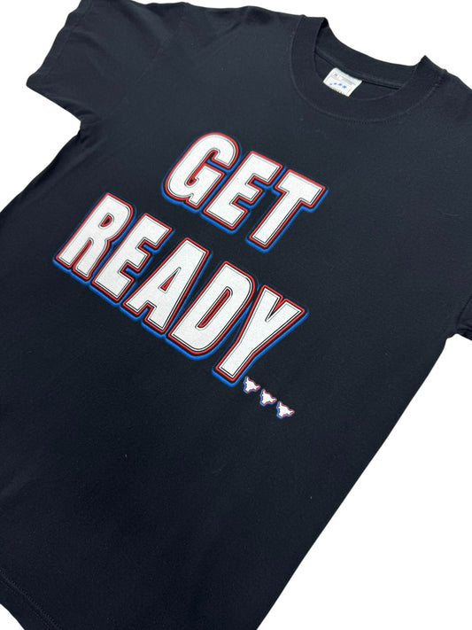 Vintage WWF The Rock “Get Ready / Your Candy Ass Is Next” Tee Shirt Black (M)