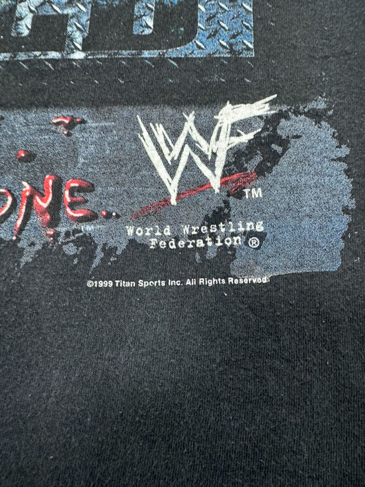 Vintage WWF Stone Cold Steve Austin Don’t Trust Anyone Wrestling Tee - XL