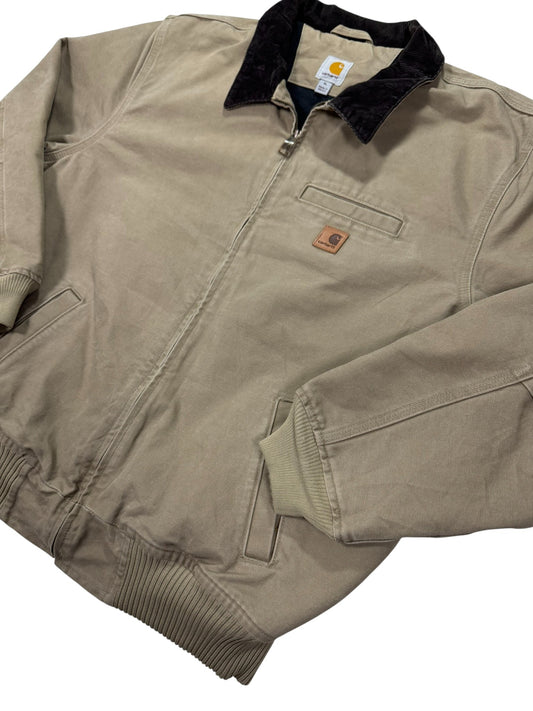 Vintage Carhartt Blankston Canvas Bomber Workwear Jacket - XL