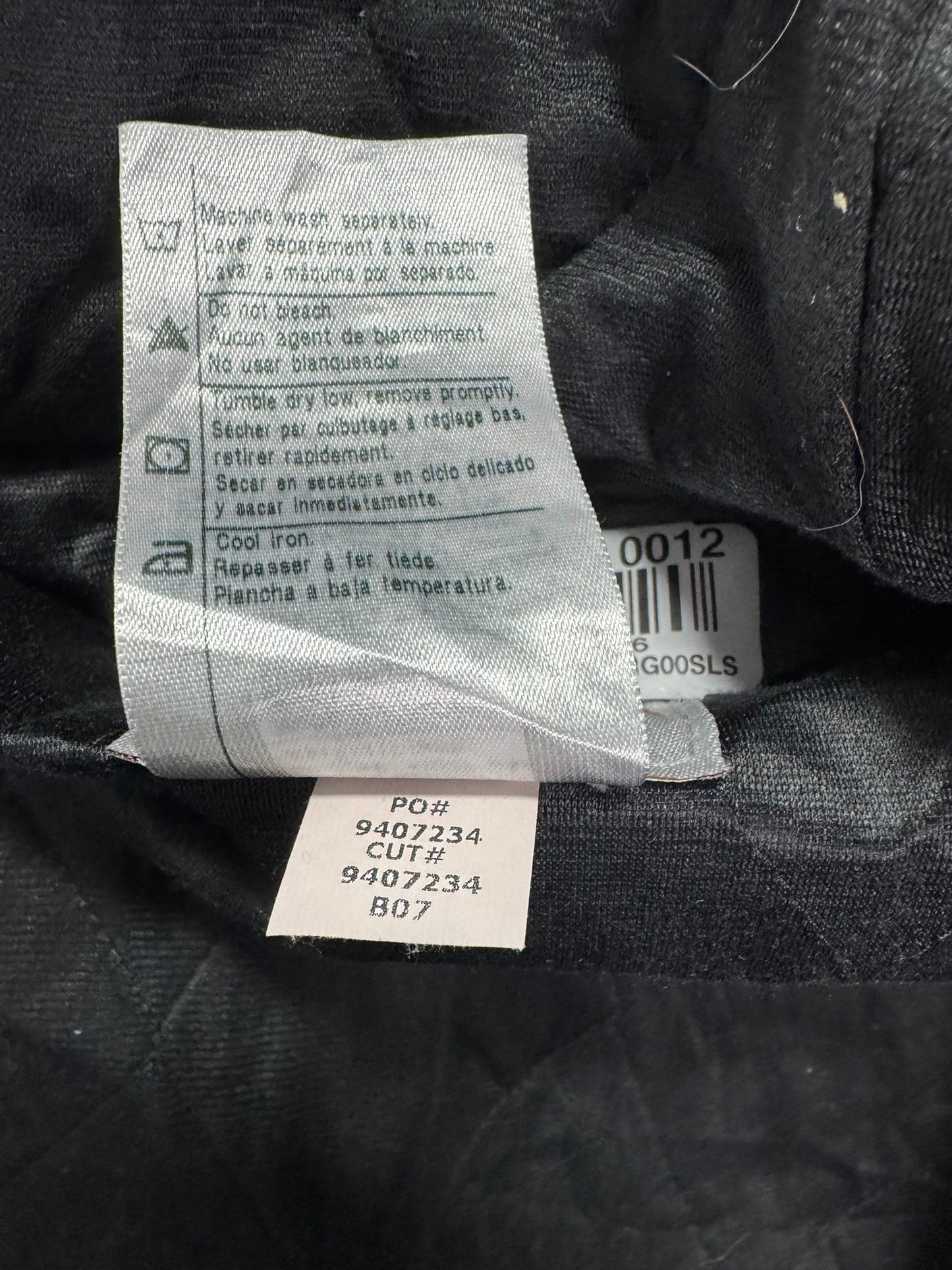 Carhartt J130 Active Jacket Navy Blue Quilted Lined Workwear - S