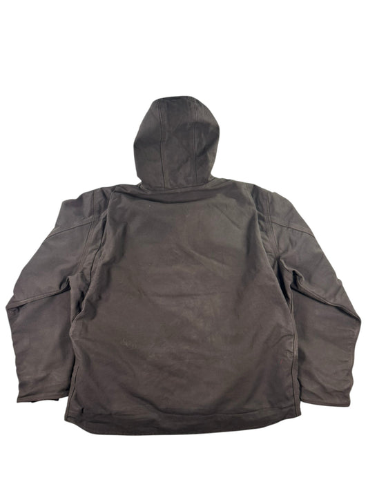 Carhartt Canvas Sherpa Lined Active Jacket 0J4392M Dark Brown Men's L