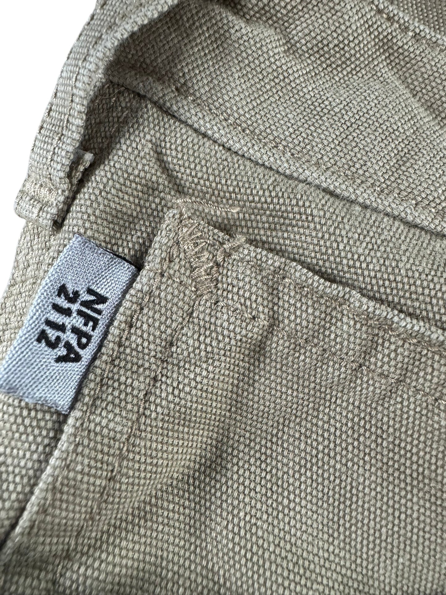 Carhartt FR Flame Resistant Carpenter Pants Womens Size 6 Loose Fit WFRB15 Beige