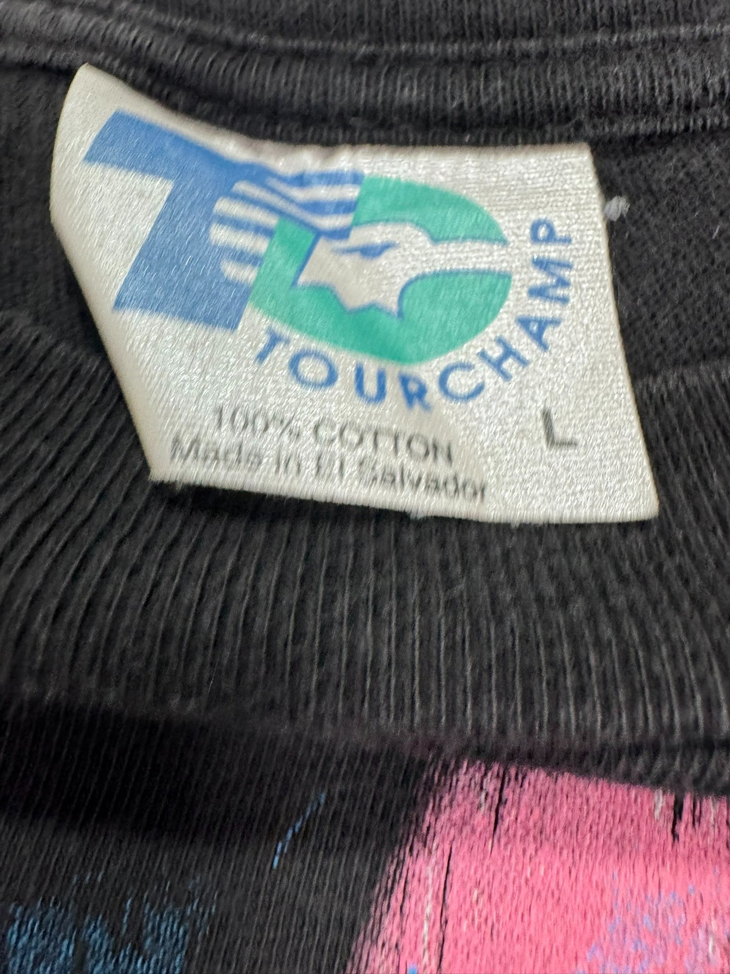 Vintage Jesus Power Lightning AOP Single Stitch Jesus Tee Grail (L)