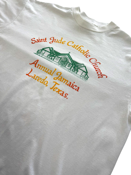 1980s Single Stitch Saint Jude Catholic Church “Annual Jamaica” Tee (XL)