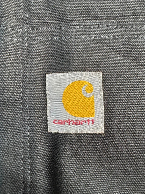 Carhartt J140 Black Duck Active Jacket Quilted Lined Workwear Size XL