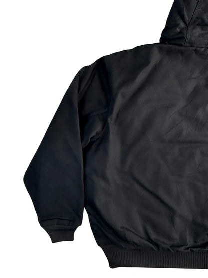 Carhartt J140 Black Duck Active Jacket Quilted Lined Workwear Size XL