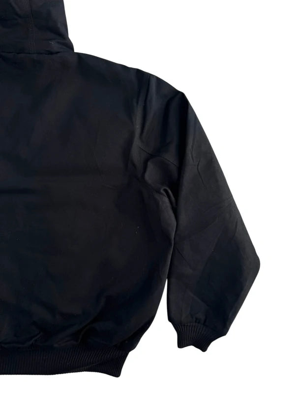 Carhartt J140 Black Duck Active Jacket Quilted Lined Workwear Size XL