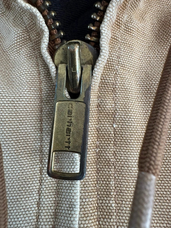 Carhartt J140 Duck Active Jacket 125 Anniversary Edt. Made in USA Brown Workwear Size 3XL Tall