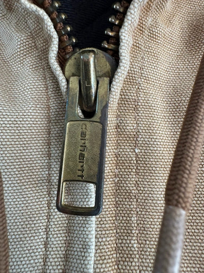 Carhartt J140 Duck Active Jacket 125 Anniversary Edt. Made in USA Brown Workwear Size 3XL Tall