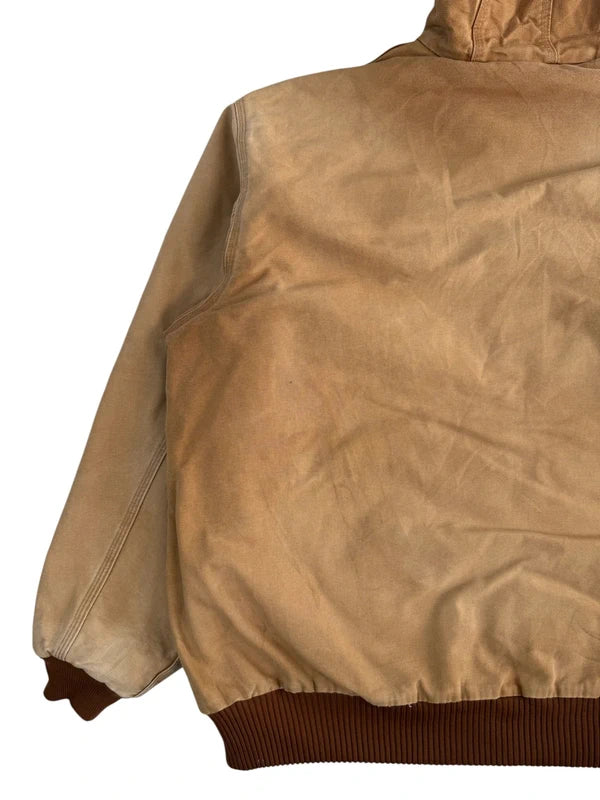 Carhartt J140 Duck Active Jacket 125 Anniversary Edt. Made in USA Brown Workwear Size 3XL Tall