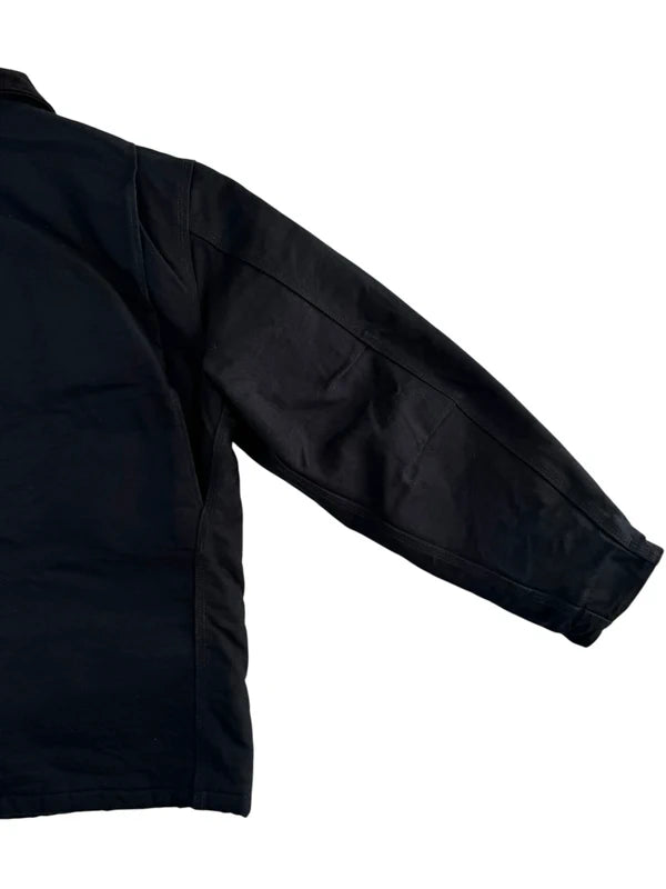 Carhartt C003 BLK Duck Insulated Traditional Coat Field Jacket Size Large