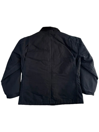 Carhartt C003 BLK Duck Insulated Traditional Coat Field Jacket Size Large