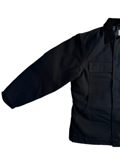 Carhartt C003 BLK Duck Insulated Traditional Coat Field Jacket Size Large