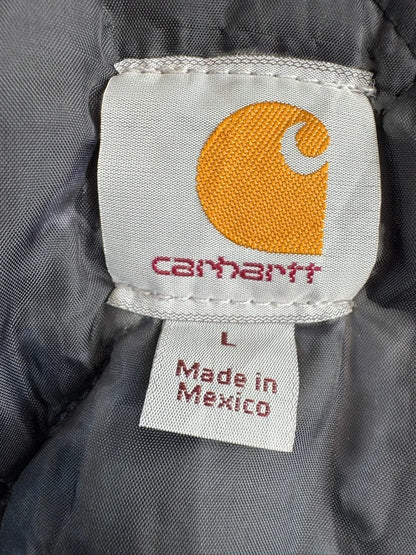 Carhartt C003 BLK Duck Insulated Traditional Coat Field Jacket Size Large