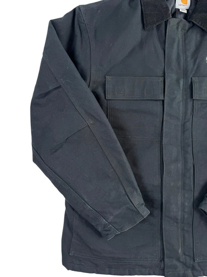 Carhartt C003 BLK Duck Insulated Traditional Coat Field Jacket Size Large