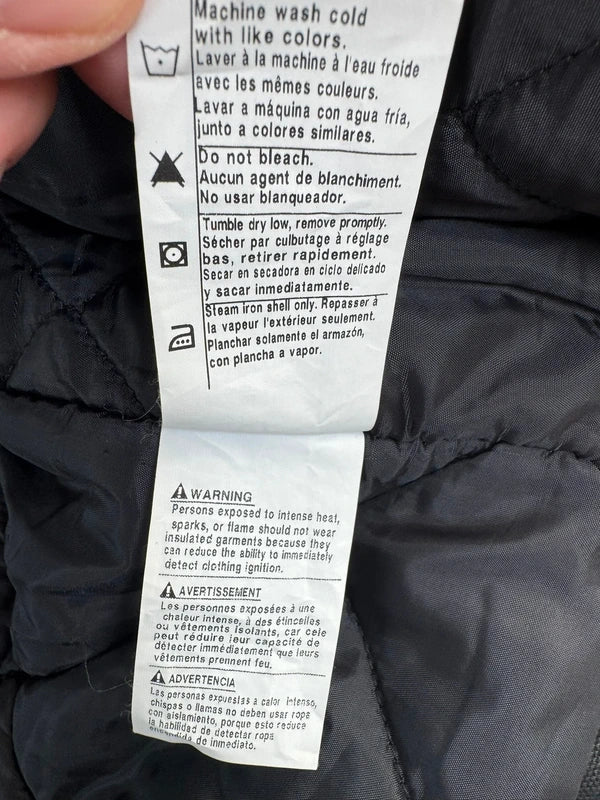 Carhartt C003 BLK Duck Insulated Traditional Coat Field Jacket Size Large