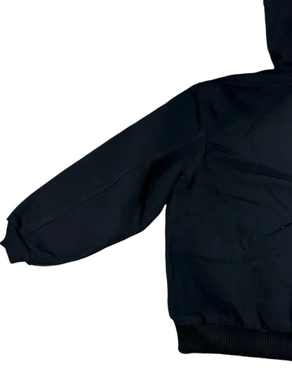 Carhartt J140 BLK Duck Active Jacket Black USA Made Union Tag Size XL