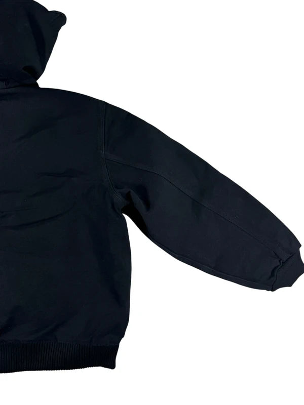 Carhartt J140 BLK Duck Active Jacket Black USA Made Union Tag Size XL