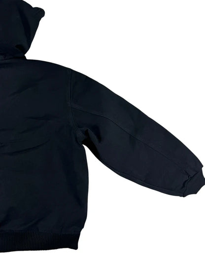 Carhartt J140 BLK Duck Active Jacket Black USA Made Union Tag Size XL