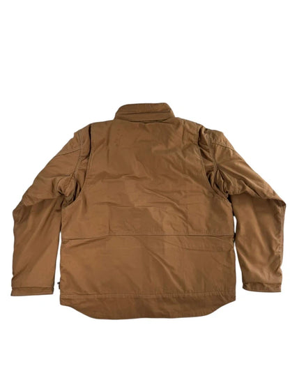 Carhartt FR Full Swing Quick Duck Flame Resistant Work Jacket Men's Large Brown