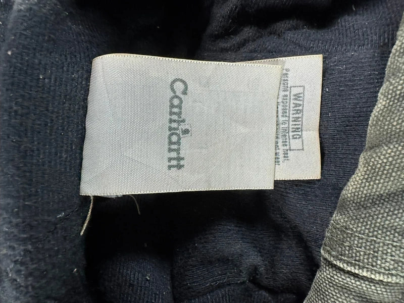 Vintage Carhartt J130 MOS Hooded Active Jacket, Moss Green, Large (CB1021)