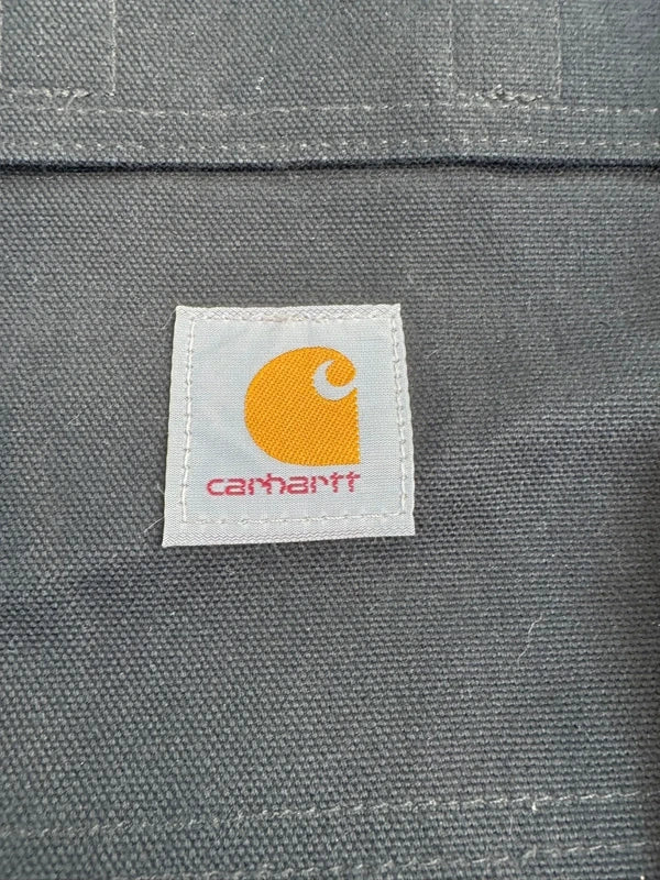 Carhartt C003 Traditional Coat Black Duck Work Jacket Blanket Lined (L Tall)