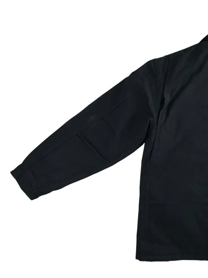Carhartt C003 Traditional Coat Black Duck Work Jacket Blanket Lined (L Tall)