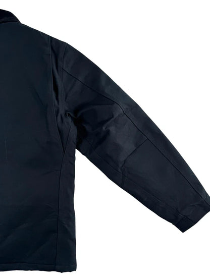 Carhartt C003 Traditional Coat Black Duck Work Jacket Blanket Lined (L Tall)