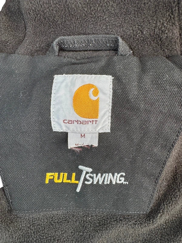 Carhartt Full Swing Washed Duck Fleece-Lined Hooded Active Jacket Men's M 103371