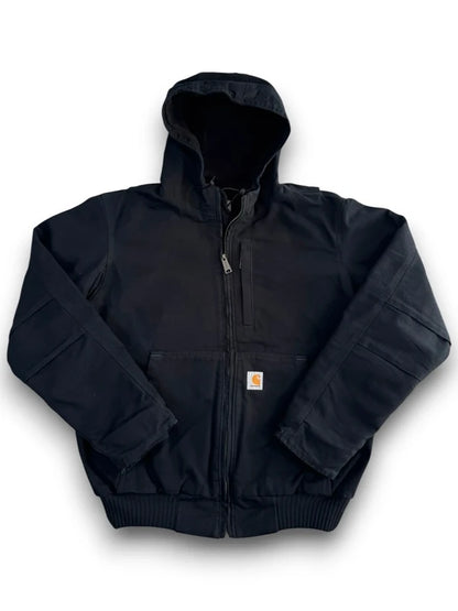 Carhartt Full Swing Washed Duck Fleece-Lined Hooded Active Jacket Men's M 103371