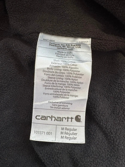 Carhartt Full Swing Washed Duck Fleece-Lined Hooded Active Jacket Men's M 103371