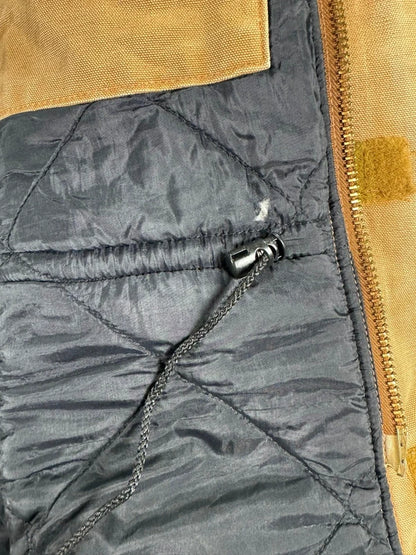 Vintage Carhartt C03 Faded Brown Quilt Lined Duck Canvas Men's Coat  Size XXL