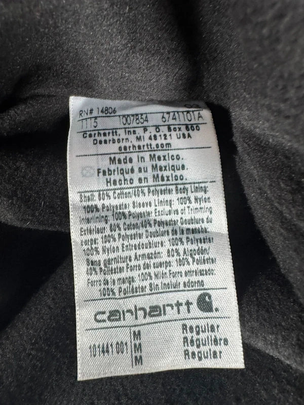 Carhartt Livingston Quick Duck 3M Insulated Full Zip Jacket Mens Size M 101441