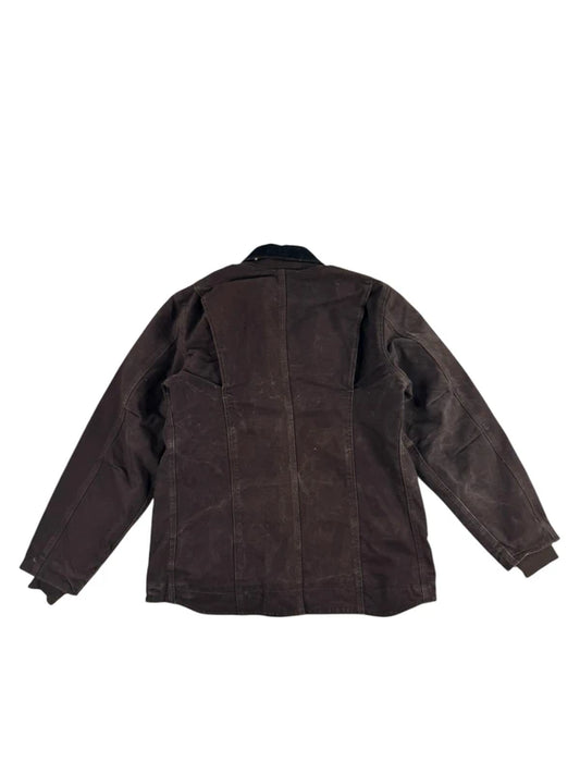 Vintage Women's Carhartt Sherpa-Lined Ridge Coat “Dark Brown” WC061 DKB Size Medium