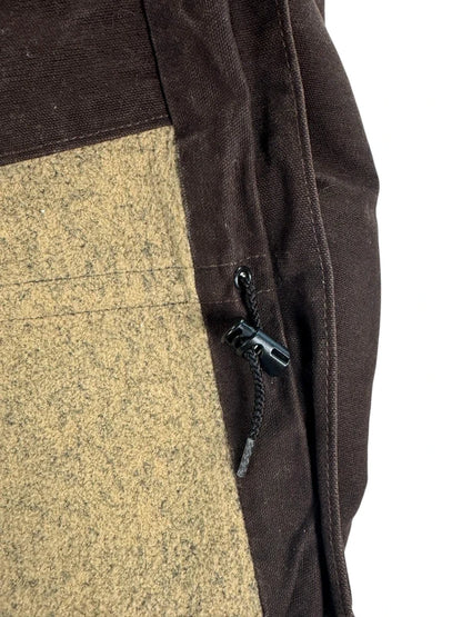 Vintage Women's Carhartt Sherpa-Lined Ridge Coat “Dark Brown” WC061 DKB Size Medium