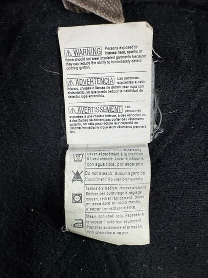 Vintage Carhartt J130 CHT Faded Brown Active Jacket Duck Canvas Quilted Men's S - RARE