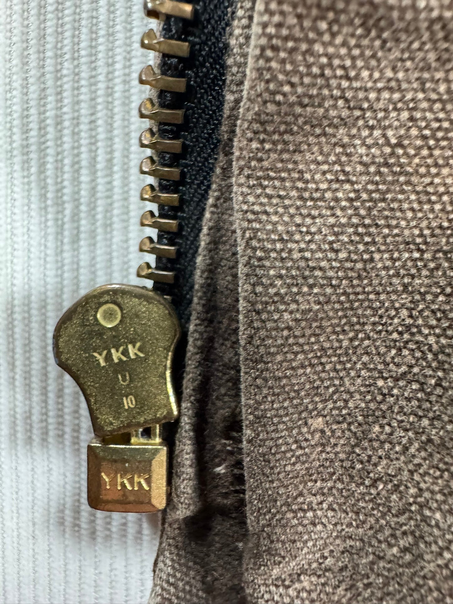 Vintage Carhartt J130 CHT Faded Brown Active Jacket Duck Canvas Quilted Men's S - RARE