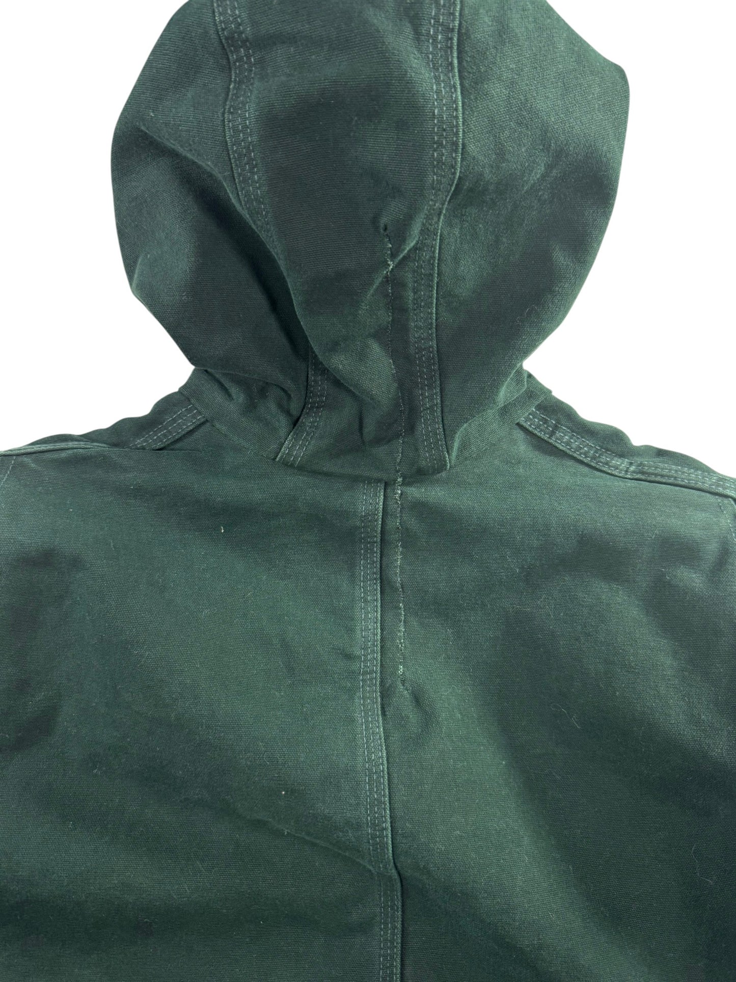 Vintage Y2K Rare Spruce Green Carhartt J141-SPC Full Zip Hooded Jacket Men’s XL