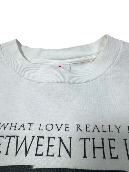 Vintage Crucified Jesus “Read Between the Lines” Jesus Tee (L)