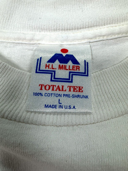 Vintage Crucified Jesus “Read Between the Lines” Jesus Tee (L)