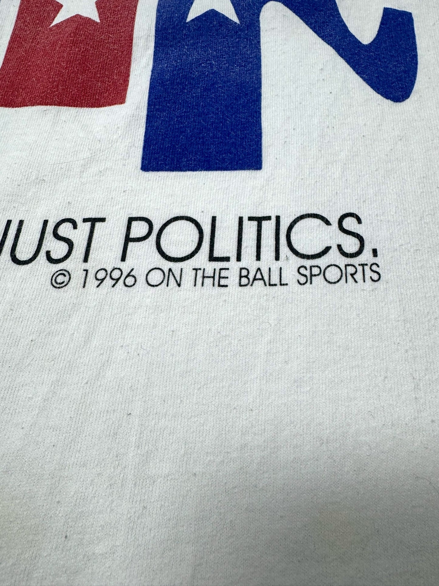 Vintage 1996 Jesus Christ Is Life Political Jesus Tee (XXL)