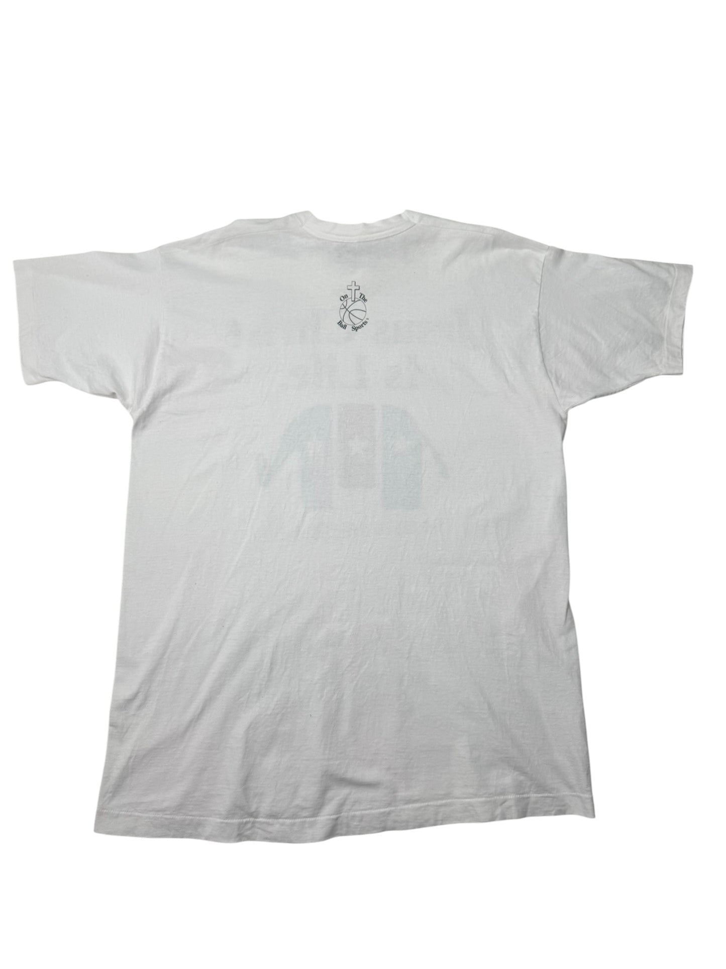 Vintage 1996 Jesus Christ Is Life Political Jesus Tee (XXL)