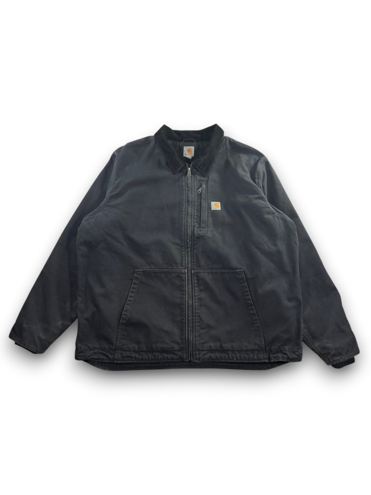 Carhartt Full Swing Armstrong Jacket Men's 2XLTall Black Duck Canvas Workwear