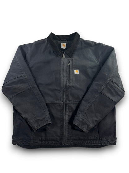 Carhartt Full Swing Armstrong Jacket Men's 2XLTall Black Duck Canvas Workwear