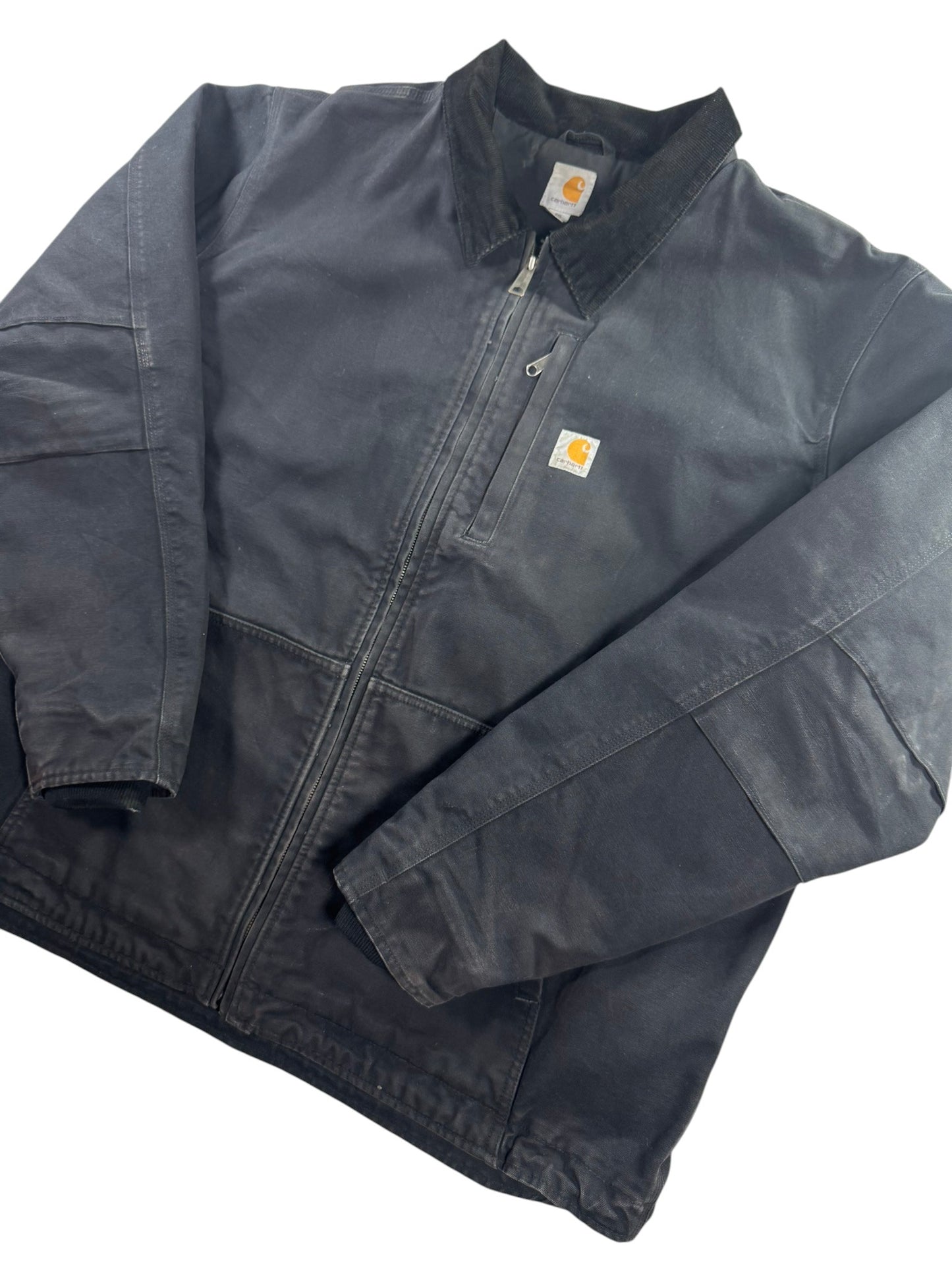 Carhartt Full Swing Armstrong Jacket Men's 2XLTall Black Duck Canvas Workwear