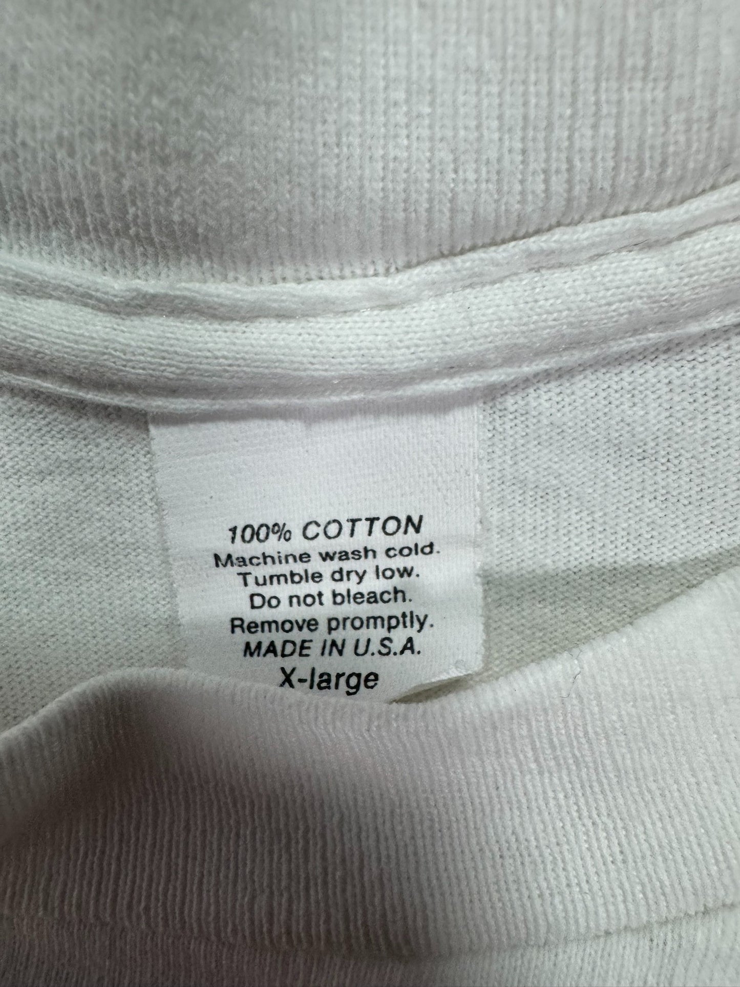 RARE 1992 Jesus Living Epistles - Endangered Species Anti-Abortion Jesus Tee (XL)