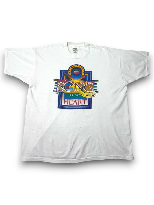 Vintage Christian “Jesus Puts a Song In My Heart” 1997 Jesus Tee (XXL)