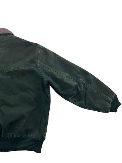 Vintage Carhartt J14 SPC Santa Fe Jacket Spruce Green Canvas Quilt Mens XL RARE