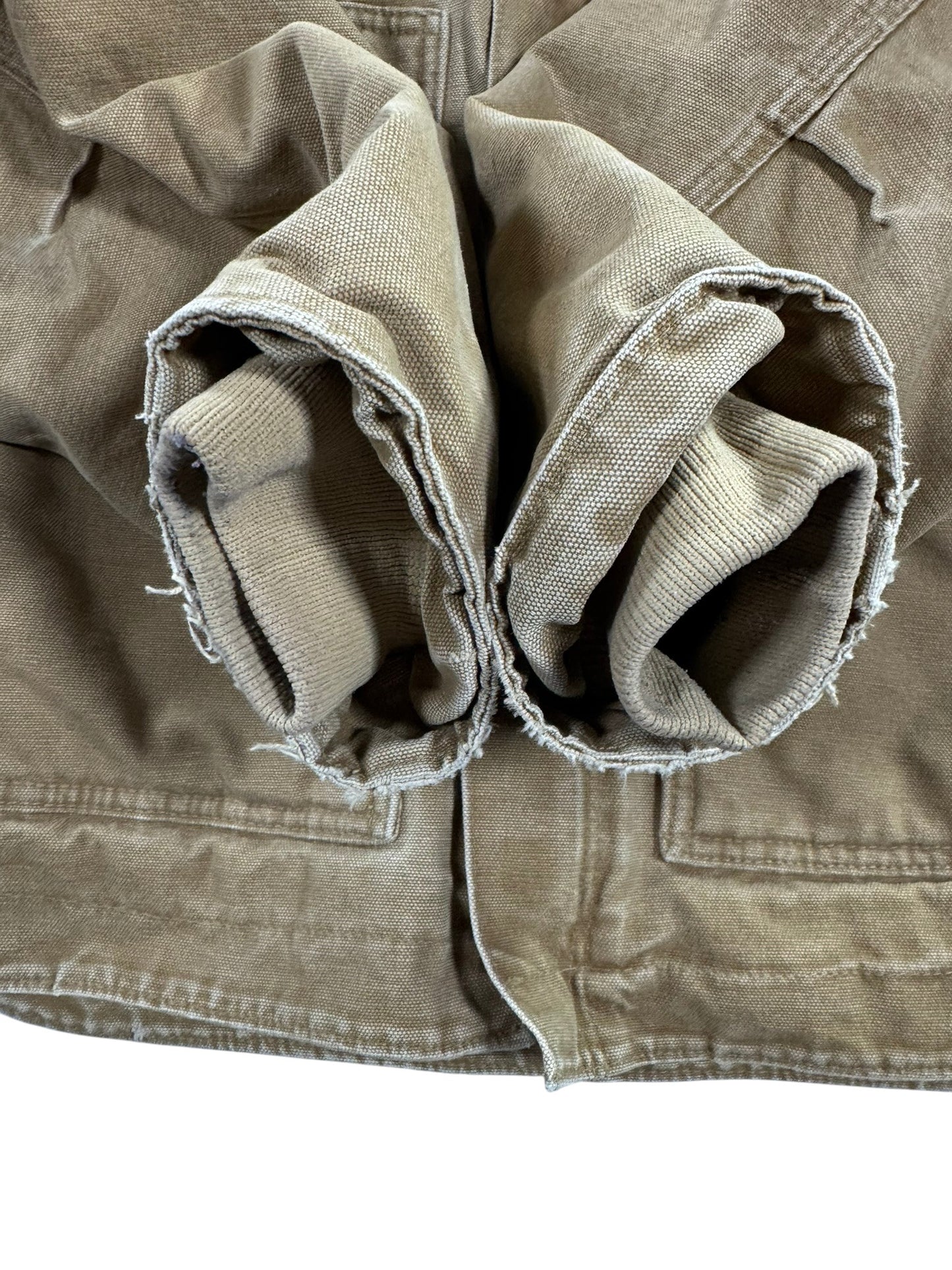 Vintage Carhartt J164 CML Sherpa-Lined Dearborn DetroJacket Camel/Brown Men's M