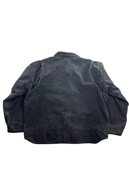Carhartt Berwick Jacket Men's 2XL Fleece Lined Sandstone Black VTG